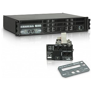 RAM Audio S 3000 DSP - wzmacniacz mocy PA 2 x 1570 W 2 Ohm 1/5