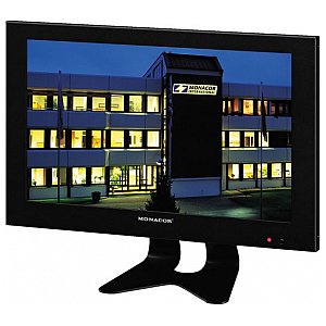MONACOR TFT-1002LED Monitor do CCTV kolorowy LCD z podświetleniem diodowym 1/3