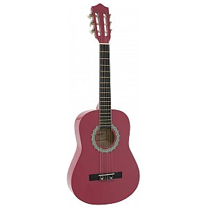 Dimavery AC-303 classical guitar 1/2, pink, gitara klasyczna 1/2