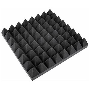 OMNITRONIC Pianka akustyczna, panel piramida 100mm, 50x50cm 1/2