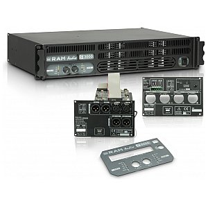 RAM Audio S 3000 DSP GPIO - wzmacniacz mocy PA 2 x 1570 W 2 Ohm 1/5