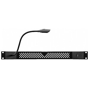 MONACOR RLED-111USB Panel oświetleniowy rack 482mm (19") z lampką i USB 1/1