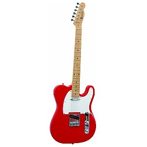 Dimavery TL-201 E-Guitar, red, gitara elektryczna 1/3