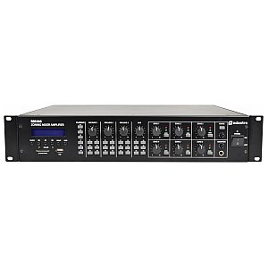 adastra RM406 Mikser-wzmacniacz strefowy 4/8Ohm 100V 6 x 40W + USB/SD/FM/BT 1/7