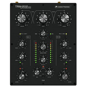 Omnitronic TRM-202MK3 2-Channel Rotary Mixer - 2 kanałowy mikser DJ 1/6