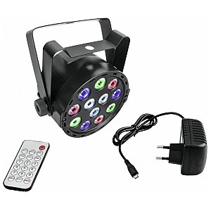 EUROLITE AKKU Mini PARty RGBW Spot - Mobilny reflektor LED PAR DMX z akumulatorem 1/5