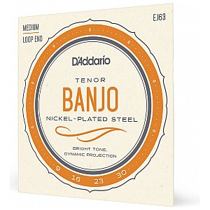 D'Addario EJ63 Tenor Struny do banjo, Nickel, 9-30 1/4