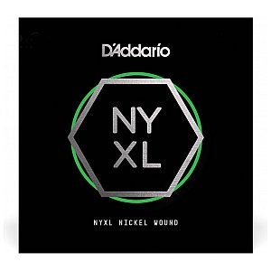 D'Addario NYNW020 NYXL Nickel Wound Pojedyncza struna do gitary elektrycznej, .020 1/1