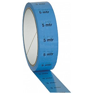 Showgear Marker / taśma wskaźnikowa Niebieska "5 m", 25 mm / 33 m 1/2