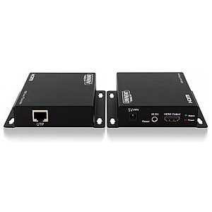EMINENT - HDMI OVER IP EXTENDER SET pozwala przedłużyć sygnał HDMI przez domową sieć IP 1/3