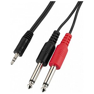 Monacor MCA-204, kabel połączeniowy audio 2m 1/1