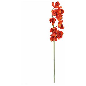 Europalms Cymbidiumspray, red, 90cm, Sztuczny kwiat 1/2