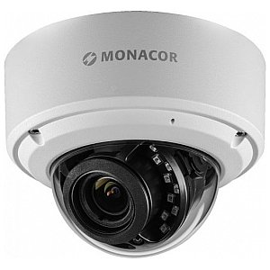 MONACOR ELIP-2812DVM ECO Line: Kolorowa kamera sieciowa, kopułowa, 2 megapiksele 1/1