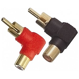 Accu Cable Zestaw 2 adapterów RCA AC-A-RMF-90 90 ° 1/2