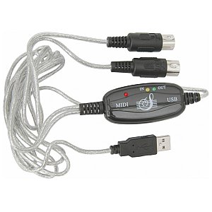 Chord USBMC USB-MIDI Interface, interface audio 1/2