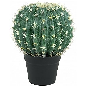 EUROPALMS Barrel Cactus, sztuczna roślina kaktus, 34 cm 1/5