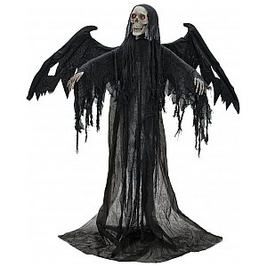 EUROPALMS Ozdoby na Halloween Mroczny anioł - śmierć 175x100x66cm 1/4