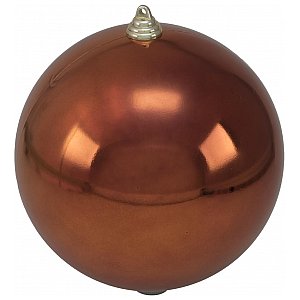 EUROPALMS Deco Ball Dekoracyjna kula, bombka 20cm, copper 1/1