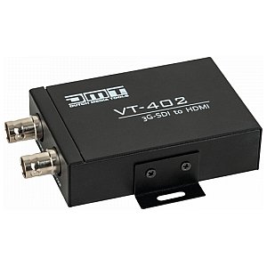 DMT VT402 - Konwerter 3G-SDI do HDMI w kompaktowym formacie, z pętlą 3G-SDI 1/3