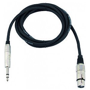 Omnitronic Cable AXK-09 XLR-con.to 6,3 plug st. 0,9m 1/4