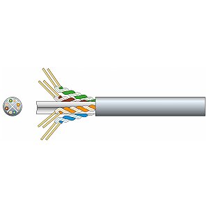 mercury Kabel ethernet, skrętka Cat6 U/UTP Network Cable 100m Szary 1/2