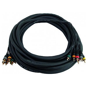 Omnitronic Snake-cable 8x RCA/8x RCA, 15m 1/4