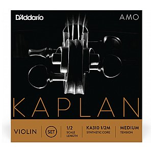 D'Addario Kaplan Amo Zestaw strun do skrzypiec 1/2 Medium Tension 1/2