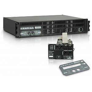 RAM Audio S 4000 DSP - wzmacniacz mocy PA 2 x 1950 W 2 Ohm 1/5