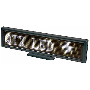 QTX White desktop USB moving message display, tablica informacyjna 1/3