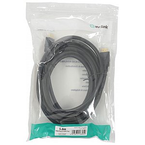 avlink Kabel HDMI HQ 4K ready high speed z Ethernet 5.0m 1/2