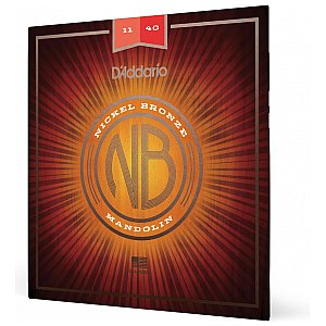 D'Addario NBM1140 Nickel Bronze Struny do mandoliny, Medium, 11-40 1/4
