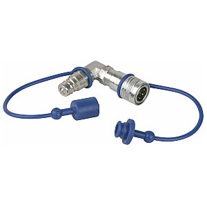 Showtec CO₂ 90° 3/8 Q-Lock Connector Closed system 1/3
