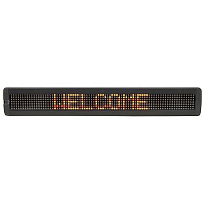 Tablica reklamowa LED QTX 7 x 80 Multi colour LED Moving message display 1/4