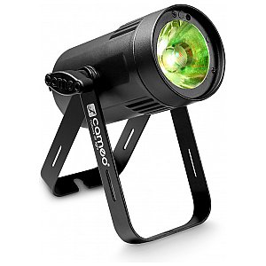 Cameo Light Q-Spot 15 W - Compact Spot Light with 15W warm white LED in black housing 1/5