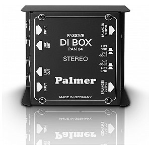 Palmer Pro Audio PAN 04 - DI Box 2-channel passive 1/3