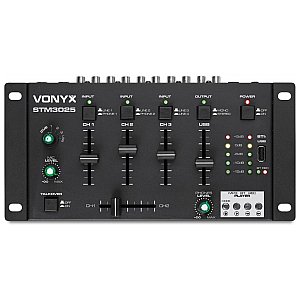 VONYX Mikser 4-kanałowy USB/MP3/BT STM3025 1/2