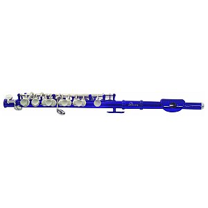 Dimavery PC-10 C Piccolo Flute, blue, flet 1/1