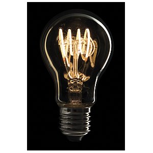Showgear Żarówka dekoracyjna LED Filament E27 4 W - Ściemniana - Złoty Szklany Klosz 1/1
