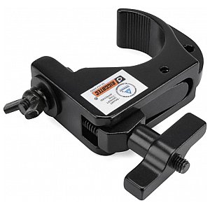 RIGGATEC RIG 400 200 971 - Hak do reflektora na rurę,  Smart Hook Slim Clamp Mini - Black up to 75 kg (32-35mm) 1/4