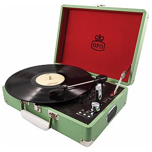 GPO Attache Apple Green, gramofon 1/2