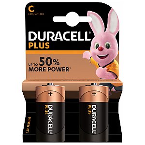Bateria C Duracell Plus power 2szt 1/1