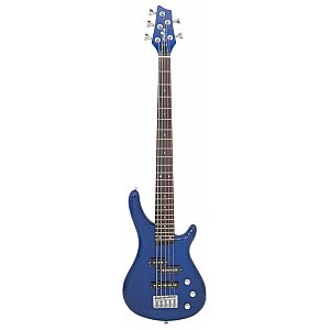 Chord CCB95 bass 5-string - metallic blue, gitara basowa 1/1