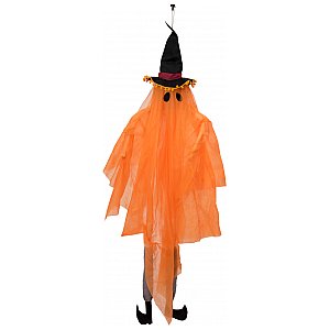 EUROPALMS Straszne ozdoby Halloween Duch w kapeluszu 150cm 1/2