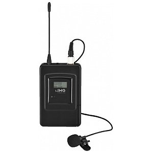 IMG STAGELINE TXS-606LT/2 Wieloczęstotliwościowy nadajnik kieszonkowy, z mikrofonem krawatowym 1/1