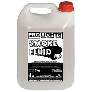 Prolights SMOKEFLUIDMD Płyn do wytwornic dymu na bazie wody, pojemność 5L 1/1