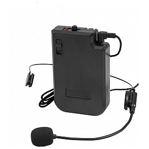 OMNITRONIC WAMS-10BT2 MK2 Bodypack incl. Headset 863MHz Mikrofon nagłowny z nadajnikiem 1/4