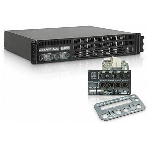 RAM Audio S 4044 DSP - Wzmacniacz mocy PA 4 x 975 W 4 Ohm 1/5