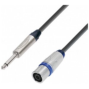 Adam Hall Cables 5 Star Series -  Speaker Cable 2 x 2.5 mm² Neutrik Speakon 4-pole / 6.3 mm Jack mono 0.3 m przewód głośnikowy 1/1