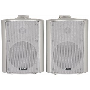 Adastra Amplified stereo speaker set - silver, głośniki ścienne 1/4