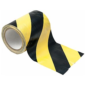 ACCESSORY Taśma kablowa żółto-czarna 150mm x 15m 1/2